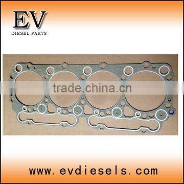 excavator parts W04E cylinder head gasket W04E overhauling full gasket kit