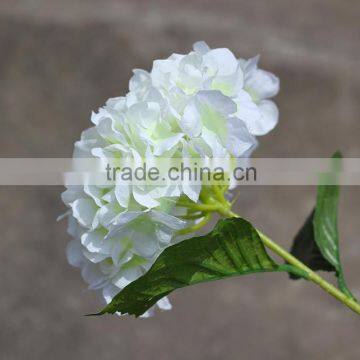 Wholesale artificial white hydrangea bulk large silk flowers                        
                                                Quality Choice