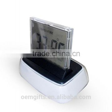 Press Screen Digital Alarm Clock With Temperature