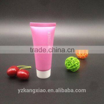 50ml soft plastic round tube for hair conditioner /personal care plastic tube packaging