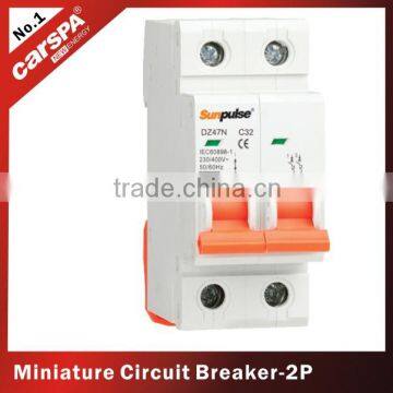 DZ47N-63 miniature circuit breakers with SAA Certified 2P/32A/230VAC