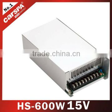 HS Series Compact Single 600W 15V 40a Switching Power Supply HS-600W