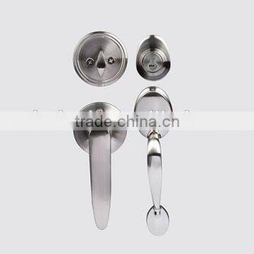 2016 Best Seller Euro Standard Zinc Alloy Satin Nickel and Bright Nickel Finish Middle Plate Reversible Mortise Lock Door photo-5