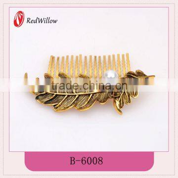 2016 New design low price hairdresser wide tooth hair comb
