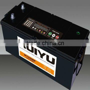 12 V 150Ah starting car battery/auto battery/automotive battery/storage battery