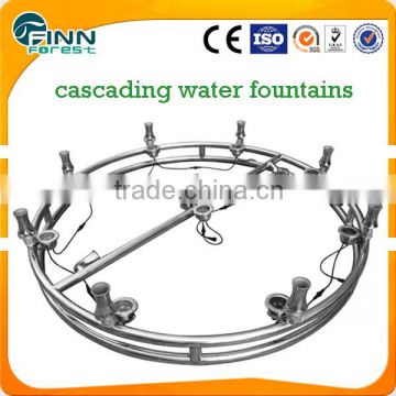 Water fountain garden decoration interior cascading water fountains