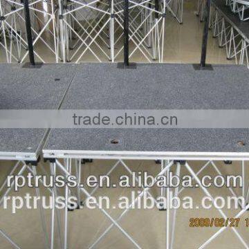 Alminum Instellistage, Drum Riser Stage, Mobile Stage, Folding Stage for School Stage Events photo-3