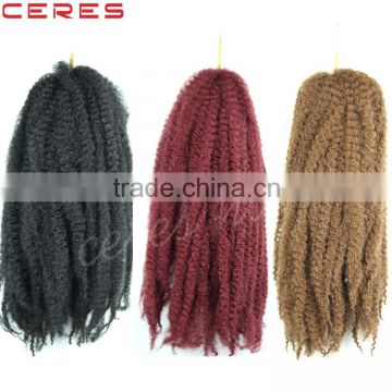 different color and length factory wholesale price marley braid