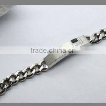 Hot Sale -Stainless Steel Blank id Bracelet
