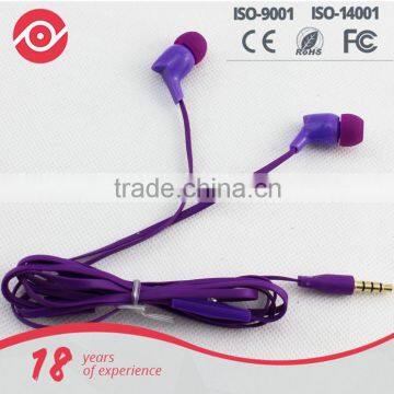 Yes hope Wired stereo earbud 3.5mm universal headset earphone with in-Line button control