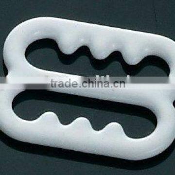 Nylon coated underwear clipper,bra metal slider,