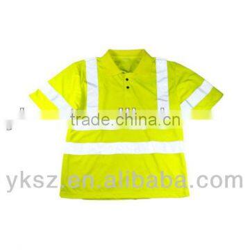 EN ISO20471 2013 yellow high visibility warning reflective safety vest