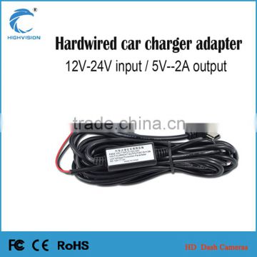 hardwired car charger adapter