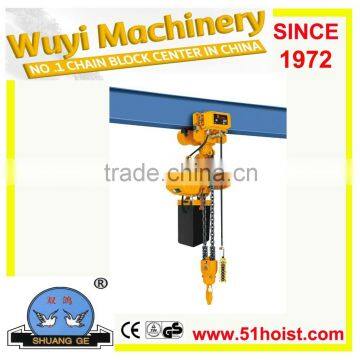 electric chain hoist with trolley