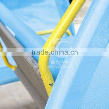 New Product Blue Swing Chair Outdoor Garden Rocking Chair With Canopy High Quality Popular Style photo-3