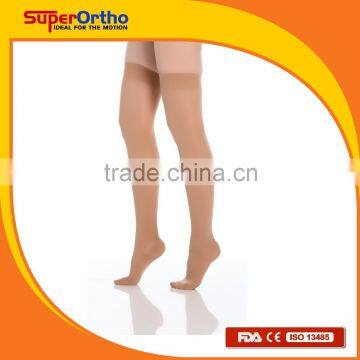 Medical Compression Stocking--- A6-005 Classic Thigh High Close Toes