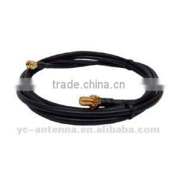 RF Coaxial Pigtail Cable Assemble Supplies SMA Female to RP SMA Male