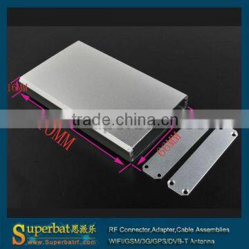 aluminum enclosure box Case -4.33"*2.60"*0.63"(L*W*H) aluminum profile for flex face light box
