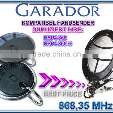 For GARADOR HSP4 868,HSP4 868 remote control transmitter