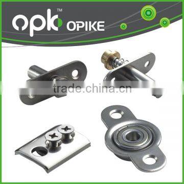Bi-Fold Wardrobe Door Closet Door Top Pivot Guide Pin Zinc Plated Folding Door Parts