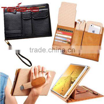 Multifunction Stand Leather Cover Folding Folio for IPad Air Case photo-6