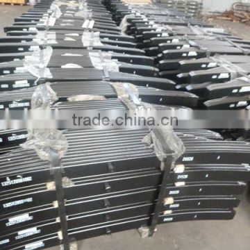 Heavy duty different types Of Trailer/Truck Leaf Springs