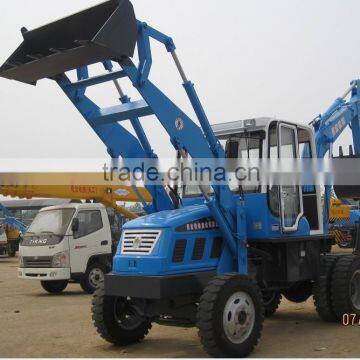 China agricultural WZ25-10 towable mini backhoe loader