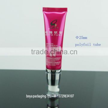 cosmetic cream pump tube