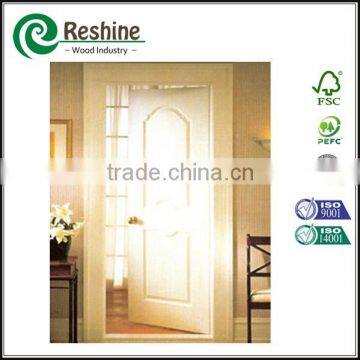 White Primed Used Interior Molded Wooden Office Door