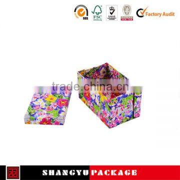 Kid's cartoon bright foil gift paper folding box package