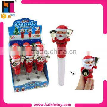 2015 Newest Santa Plastic Sweet Candy Toys For Christmas