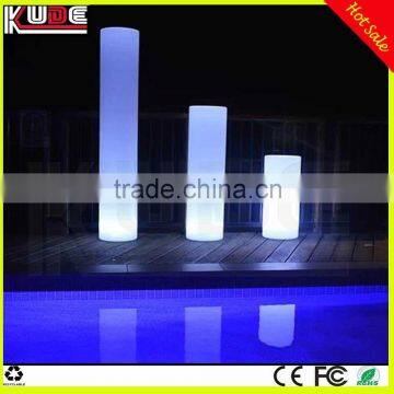 rechargeable LED floorlamp column light with remote control