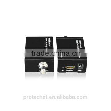 2016 HOT SALE ON ALIBABA HDMI/SDI EXTENDER OVER SINGLE 100M/328FT WITH COAXIAL CABLE PET100SD