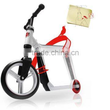 Good quality Hot selling 2 in 1 scooter push bike for kid wholesale