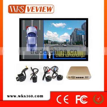 360degree bird view system with waterproof and HD resolution