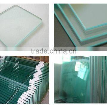shandong yujing wholesale 8mm toughened/ tempered building glass