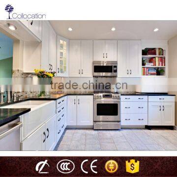 Pretty cheap white Jane European style Modularity kitchen cabinet