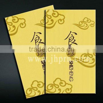 hotel menu printing service