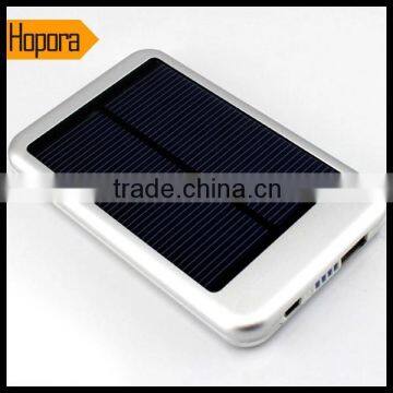 5000mAh Solar Portable Power Bank Mobile Phone Charger