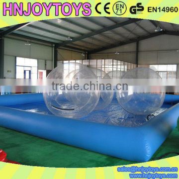 Portable and durable inflatable adult swimming pool