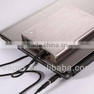 Full Capacity 16000mAh Wooden Apperance Metal Cover Laptop Power Bank for DELL HP photo-4