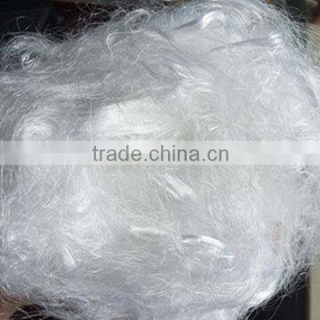 Trilobal Bright Nylon Fiber Flat White Virgin 100% photo-6