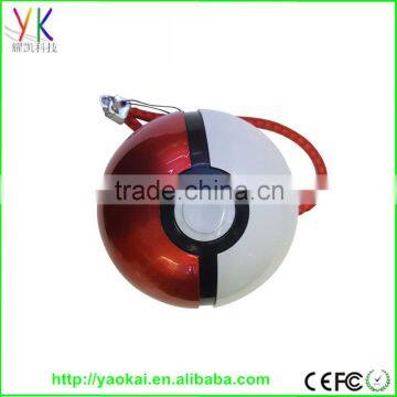 (New) 2016 Hot Sale Cute Protable 5200mAh Pokeball Pokemon Power Bank