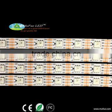 2016 New Design Digital Dream Color Addressable Pixel Diy Flexible 5V RGB WS2813 Led Strip Light By Mufue