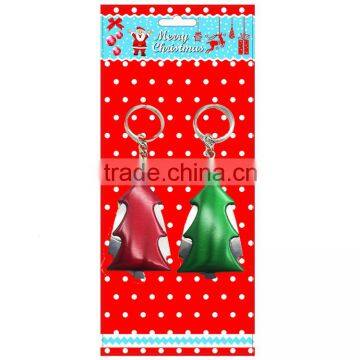 Factory sale christmas tree multifunction knife with keychain for christmas