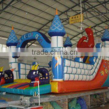 2016 factory price hot sale titanic inflatable slide for best quality