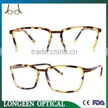 G3620-LQ0082 Tortoise Stainless Steel New Model Eyewear Frame Glasses