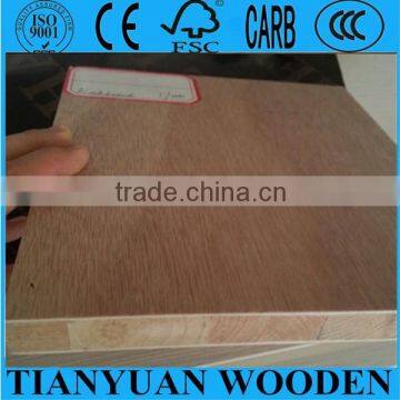 1220*2440*18mm Bintangor/Okoume Veneer Falcata Blockboard photo-3