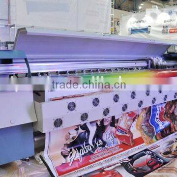 Guangzhou SPT510/50PL Print Head 3.2meter Infiniti/Challenger FY-3278N Flex Banner Solvent Printing Machine photo-2