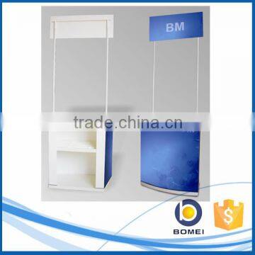 Portable economic ABS plastic promotion table, plastic promotion counter